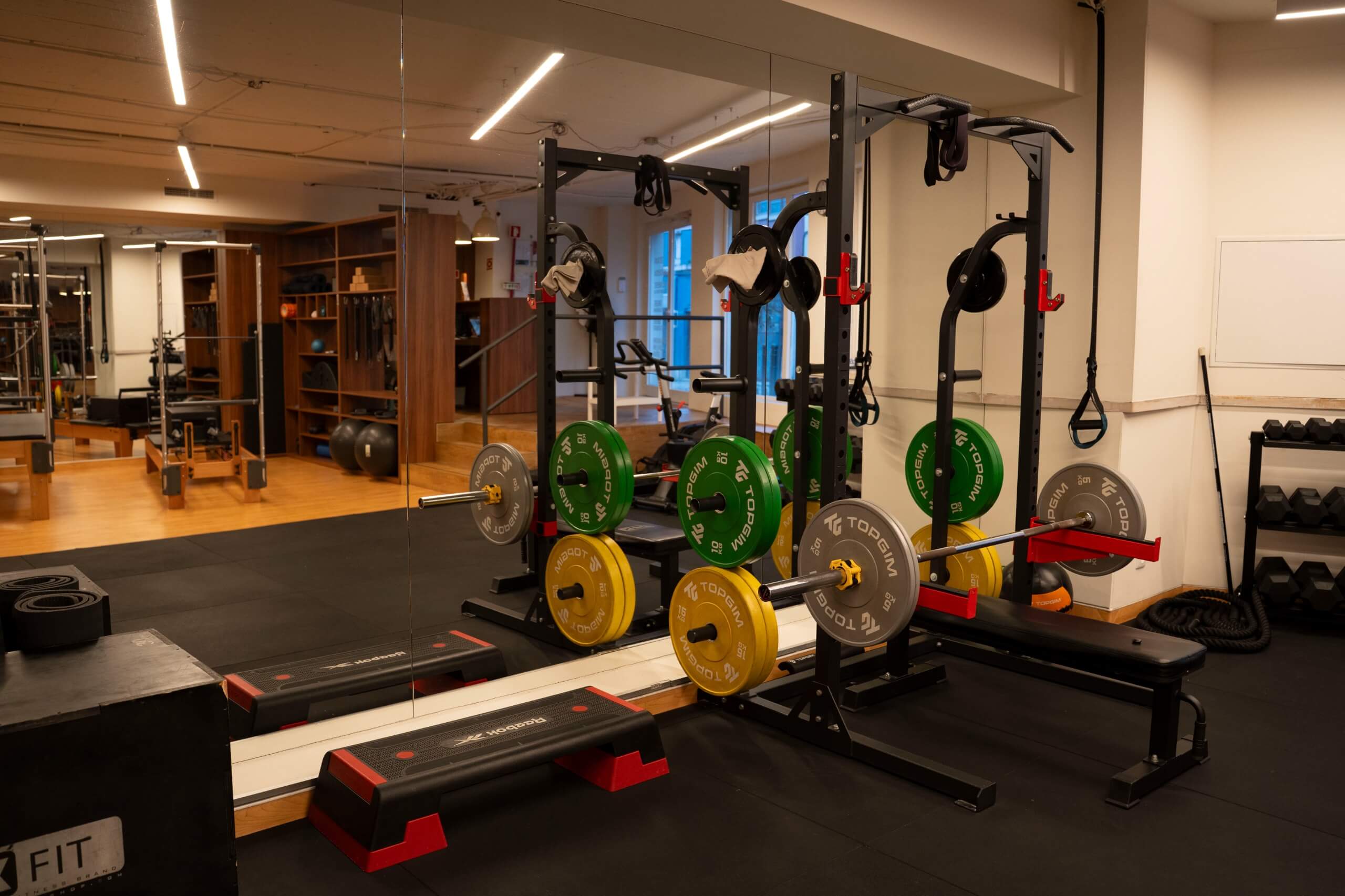 Equipamentos para cardio e força